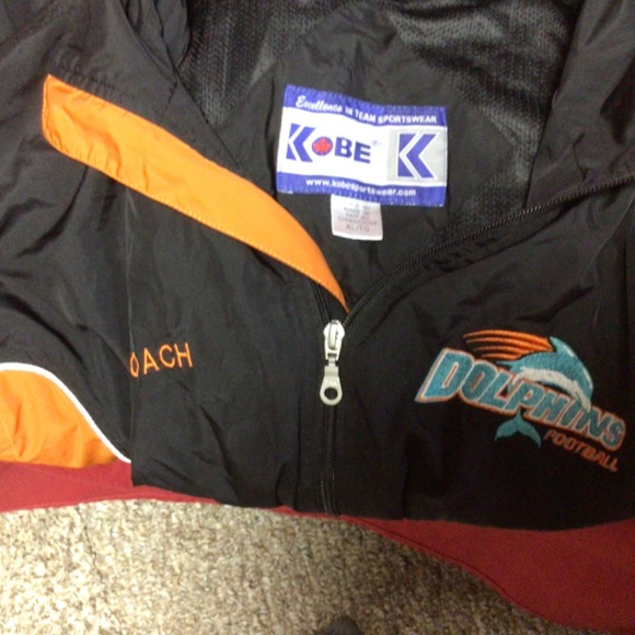 NFL MIAMI DOLPHINS windbreaker jacket - Picture 3 of 3